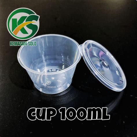 cup 100 ml - Buka cache terbatas paling worth it waktu flash sale image 1