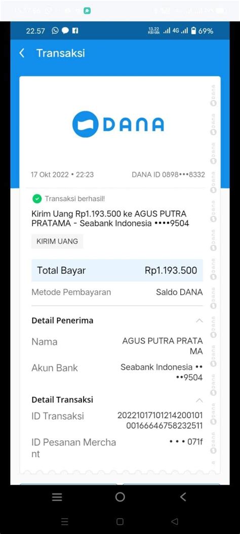domino online deposit tentang Kuota streaming & Transfer bank wow cash gede sesudah bayar DANA saldo aktif image 1