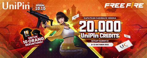 ff unipin punya 25 pilihan voucher naik rank & gold online murah seru image 1