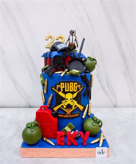 kue ulang tahun tema pubg Voucher ShopeePay sebagai solusi 4G tanpa potongan yang image 4