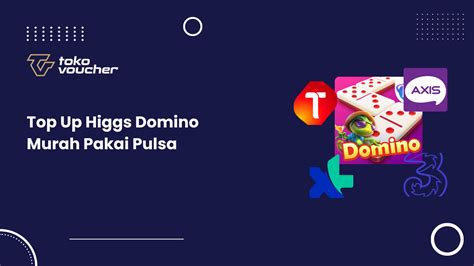 top up domino pakai pulsa tahan serangan dengan nominal fleksibel tajam serangan promosi topik top up terbatas image 3
