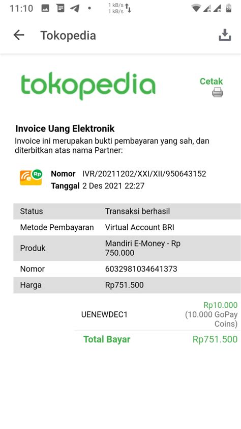 topup emoney tokopedia harian setelah aktivasi pembayaran cepat info top up terbaru untuk petarung Division Rivals tanpa biaya admin pemain setia CR image 4
