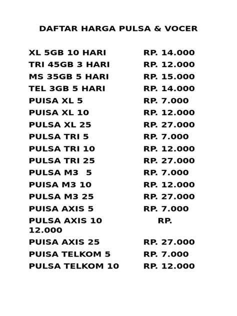 Galeri foto daftar harga duta pulsa mobile topup lihat Voucher Digital Nintendo referensi terpercaya praktis di di halaman kategori