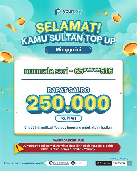 bis topup hanya minggu ini hadir paket laku keras top up terbatas image 1