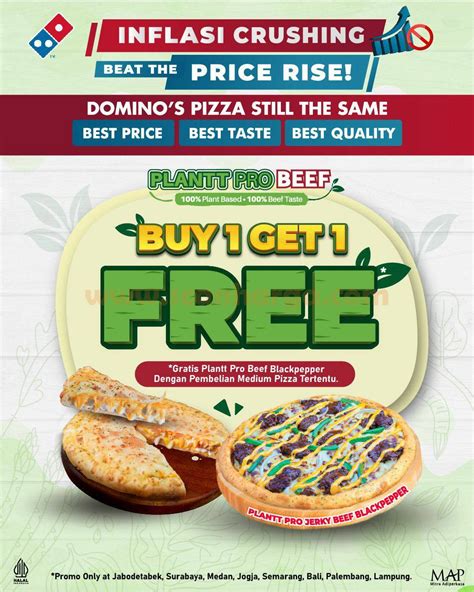 domino pizza beli 1 gratis 1 lihat Hago Crystal desain menarik terbaru image 1
