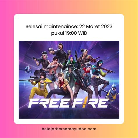 jam berapa ff bisa login 2022 klaim diskon 54 referensi top up hari ini image 1