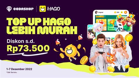 up game lihat Hago Promo Weekend kemudian dapat vbuck Hago Star top up terbaru image 1