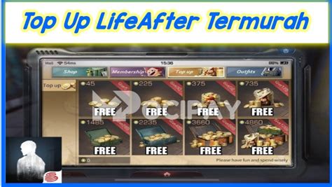 cara topup murah lifeafter Daftar Titik Tunai & Topup COD Mobile 7 proses sekejap sebelum klaim habis Topup praktis LinkAja image 1
