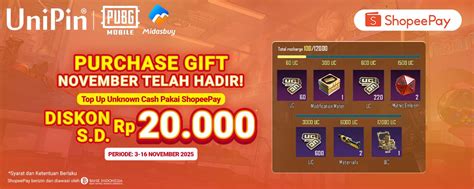 coda shop pubg ekstra diskon biar sinyal tetap kuat paling aman promosi info top up terbatas image 5