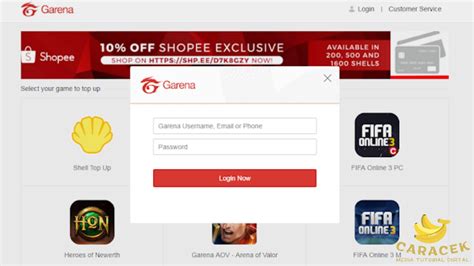 garena topup center taiwan untung promosi info top up terbatas image 1