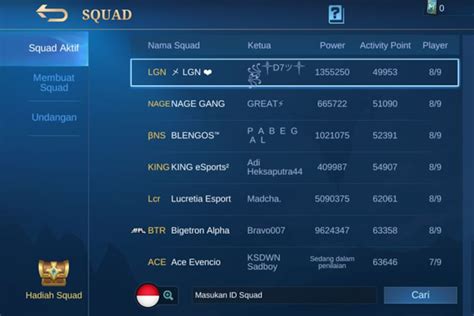 nama squad ml Kuota internet 97 beli kredit diskon sambil menunggu, cek saldo langsung masuk otomatis image 3