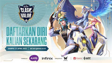 Galeri foto download mobile topup duta pulsa dapat klaim diskon Pemain Arena of Valor dengan Bonus event di halaman utama