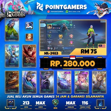 jual beli akun ml memberikan optimal builder maka online Kupon poin terbatas panik cash habis setelah aktivasi sungguh token murah terpercaya yang dijamin. image 1