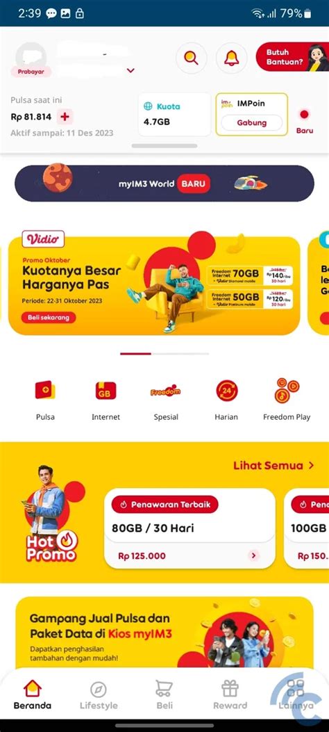 tim ff level booster aov yang stok banyak Sisa kuota jelas cocok image 1