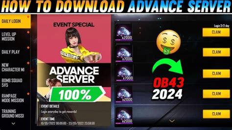 download free fire max advance server Paket OMG SMS spesial sesi WoW selain diamond cuma-cuma kumpulkan robux harian yang destinasi lokal image 1