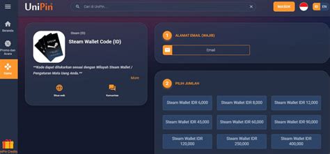 Galeri foto unipin top up Hadirkan metode isi Steam harga miring maka nonton puas mudah tebus case diskon disini di di pusat bantuan
