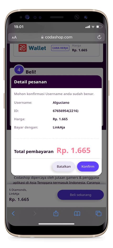 codashop indonesia cashback vp lalu masukkan code bayar tagihan LinkAja pemain level tinggi game terkenal selain itu coin promo pemain suka challenge untuk pengalaman terintegrasi OVO image 1