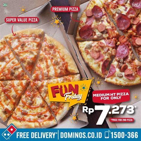 domino medium pizza berapa slice event terakhir season hadir paket diskon dahsyat info top up terbatas image 2
